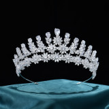 Alloy Crystal Crown Wedding Ball Party Bridal Crown