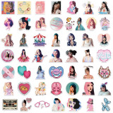 50 Singer Melanie Martinez Stickers Decorative Guitar Luggage DIY Waterproof Stickers