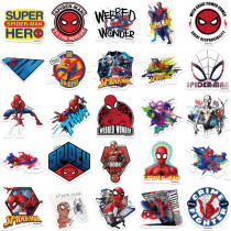 50 cartoon Spider Man graffiti stickers decorate guitar luggage DIY waterproof stickers