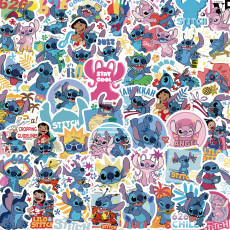50 Star Baby Stitch Graffiti Stickers to Decorate Guitar Luggage DIY Waterproof Stickers