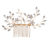 Bridal Headwear Handmade Pearl Hair Strap Wedding Style Wedding Dress Accessories Crystal Hair Strap