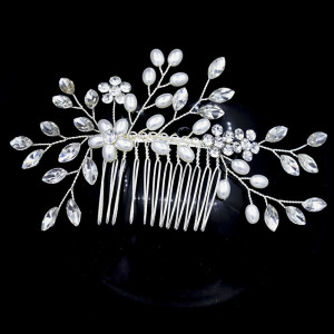 Bridal Headwear Handmade Pearl Hair Strap Wedding Style Wedding Dress Accessories Crystal Hair Strap