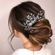 Bridal Headwear Handmade Pearl Hair Strap Wedding Style Wedding Dress Accessories Crystal Hair Strap