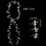 Bridal Headwear Handmade Pearl Hair Strap Wedding Style Wedding Dress Accessories Crystal Hair Strap