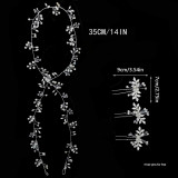 Bridal Headwear Handmade Pearl Hair Strap Wedding Style Wedding Dress Accessories Crystal Hair Strap