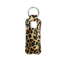 Lipstick cover heat transfer diving material lipstick cover key chain pendant