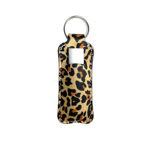 Lipstick cover heat transfer diving material lipstick cover key chain pendant