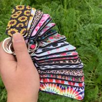 Lipstick cover heat transfer diving material lipstick cover key chain pendant