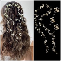 Bridal Headwear Handmade Pearl Hair Strap Wedding Style Wedding Dress Accessories Crystal Hair Strap