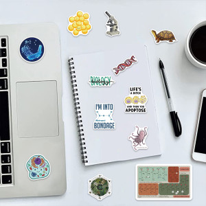 100 Cartoon Biology Graffiti Stickers Decorate Guitar Notebook Luggage DIY Waterproof Stickers