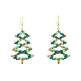 Christmas Tree Alloy Earrings