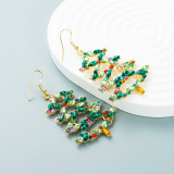 Christmas Tree Alloy Earrings