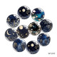 20MM Moon scenery Cartoon  glass snap button charms