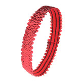 Bright opening with shiny headband, sporty and fashionable elastic headband