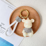 Bear Claw Chain Colorful Bear Keychain Pendant Small Gift