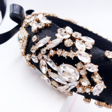 Baroque sponge full diamond  headband hair accessories