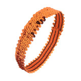 Bright opening with shiny headband, sporty and fashionable elastic headband