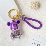 Bear Claw Chain Colorful Bear Keychain Pendant Small Gift