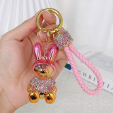 Little Rabbit Colorful Keychain Pendant Pendant Small Gift