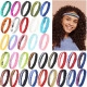 Bright opening with shiny headband, sporty and fashionable elastic headband