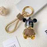 Bear Claw Chain Colorful Bear Keychain Pendant Small Gift