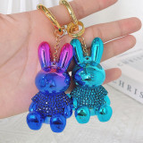 Little Rabbit Colorful Keychain Pendant Pendant Small Gift
