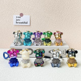 Bear Claw Chain Colorful Bear Keychain Pendant Small Gift
