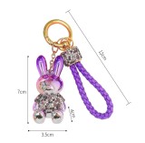 Little Rabbit Colorful Keychain Pendant Pendant Small Gift