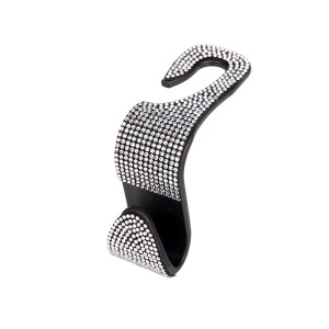Car hooks with diamond studded seats, backrest hooks, decorative interior seats, and multifunctional invisible car hooks on the back of the seats
