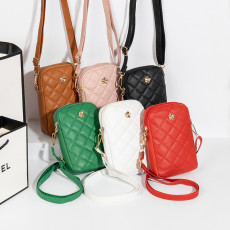 Simple shoulder bag, vertical phone bag, single shoulder bag, crossbody bag