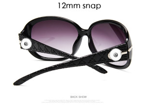 Sunglasses, large frame sunglasses, travel glasses fit 12MM Snaps button jewelry wholesale