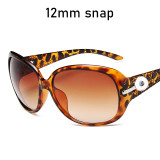 Sunglasses, large frame sunglasses, travel glasses fit 12MM Snaps button jewelry wholesale