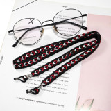 Colored Non Metallic Neck Hanging Glasses Rope Chain Retro Sports Travel Glasses Anti Loss Rope