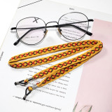 Colored Non Metallic Neck Hanging Glasses Rope Chain Retro Sports Travel Glasses Anti Loss Rope