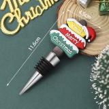 Christmas Gift Party Reunion Gift Christmas Tree Sealed Fresh Wine Stopper