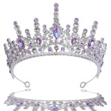 Alloy Crystal Crown Wedding Ball Party Bridal Crown