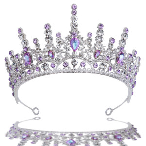 Alloy Crystal Crown Wedding Ball Party Bridal Crown