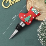 Christmas Gift Party Reunion Gift Christmas Tree Sealed Fresh Wine Stopper