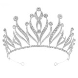 Alloy Crystal Crown Wedding Ball Party Bridal Crown