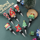 Christmas Gift Party Reunion Gift Christmas Tree Sealed Fresh Wine Stopper