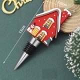 Christmas Gift Party Reunion Gift Christmas Tree Sealed Fresh Wine Stopper