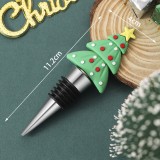 Christmas Gift Party Reunion Gift Christmas Tree Sealed Fresh Wine Stopper