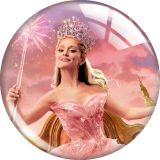 20MM Evil Witch  Wicked Cartoon  glass snap button charms