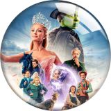 20MM Evil Witch  Wicked Cartoon  glass snap button charms