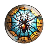 20MM 10pcs/lot animal Print glass snap button charms