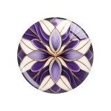 20MM 10Pcs/lot figure glass snap button charms