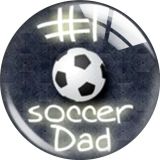 20MM 10pcs/lot best dad Cartoon  glass snap button charms