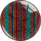 20MM 10Pcs/lot design Print glass snap button charms