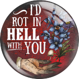 20MM 10Pcs/lot belief Print glass snap button charms