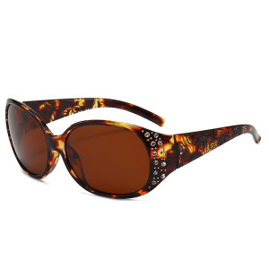 Polarized sunglasses, fashionable diamond studded sunglasses